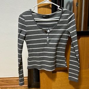 SHEIN cropped long sleeve